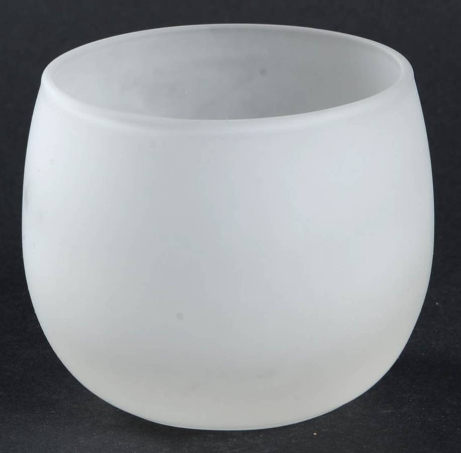 Princess Frosted Clear Punch Cup by Indiana Glass-1