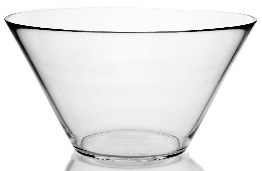 Trygg 11" Round Bowl by Ikea Crystal-1