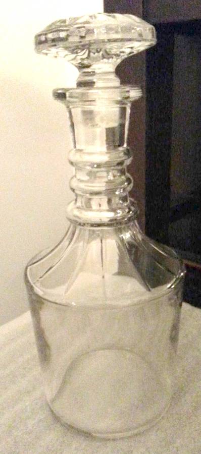 625 Clear Decanter & Stopper by Imperial Glass-Ohio-1