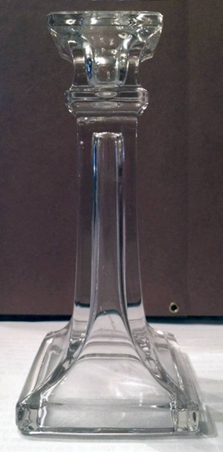 ING16 7" Single Light Candlestick by Indiana Glass-1