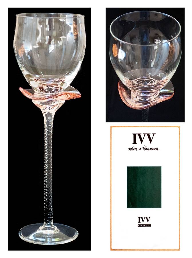 Vulcano Wine Glass by Ivv Crystal-1