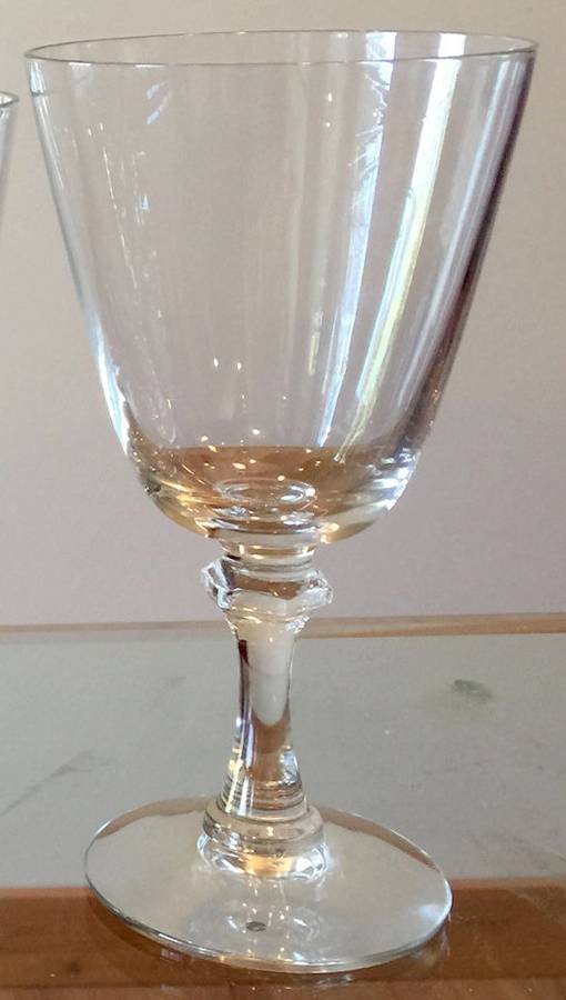 212 Clear (Stemware) Water Goblet by Imperial Glass-Ohio-1