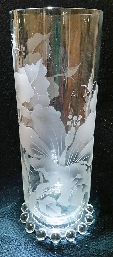3400-19 10" Straight Vase by Imperial Glass-Ohio-1