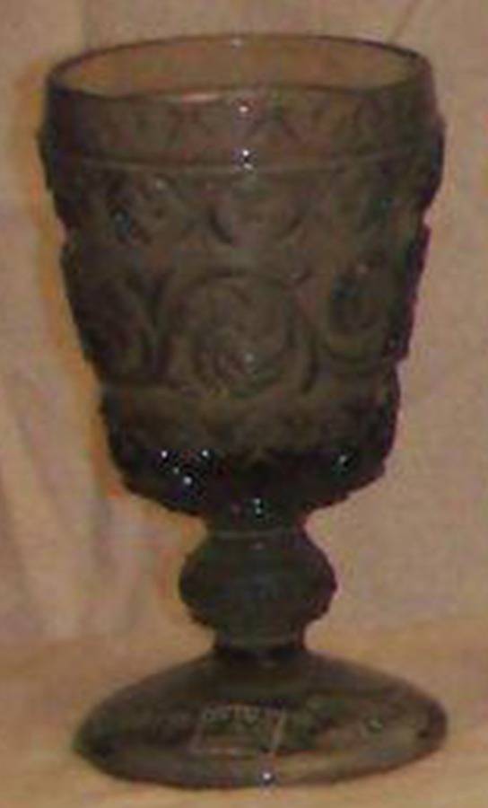 Scroll-Grey Water Goblet by Ivima-1