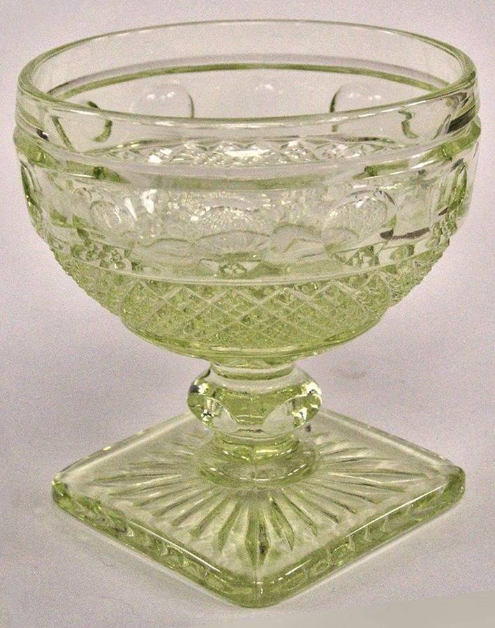 Tradition Topaz Champagne/Tall Sherbet by Imperial Glass-Ohio-1