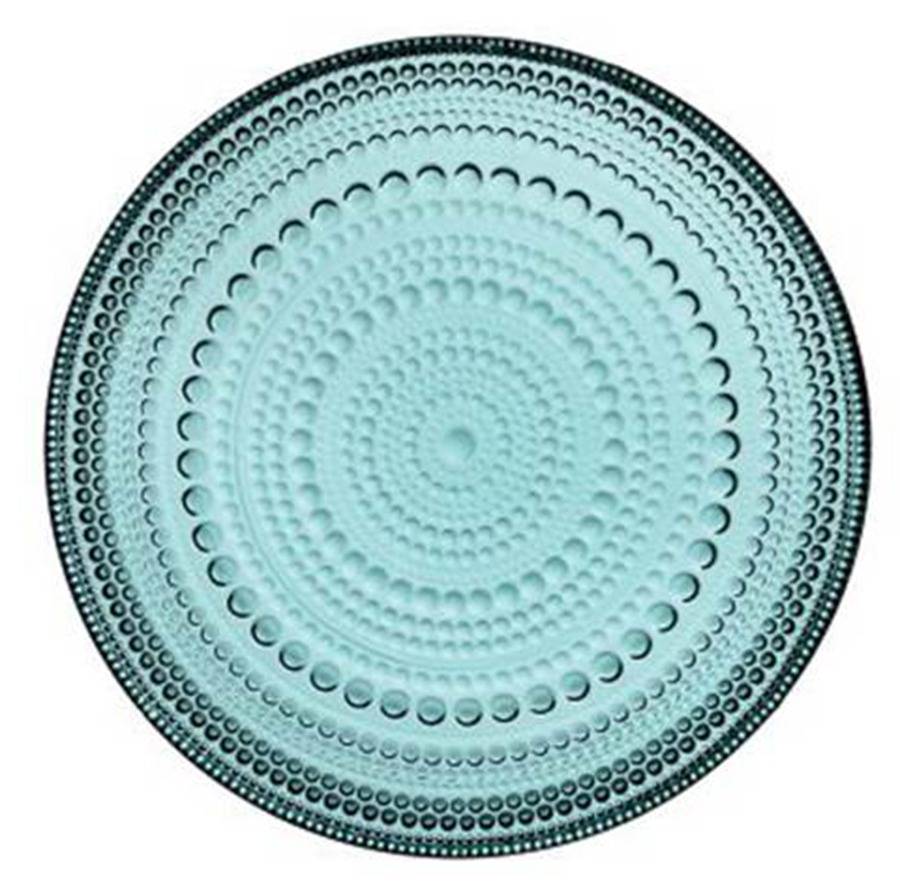 Kastehelmi Sea Blue Bread & Butter Plate by Iittala-1