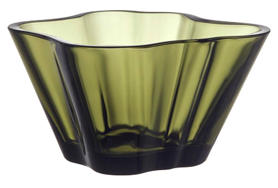 Alvar Aalto Moss Green 3" All Purpose Bowl by Iittala-1