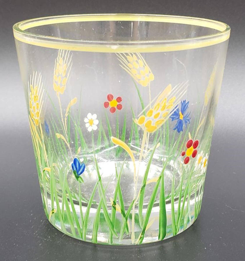 Wheat (Enamel) (Stem #110) Old Fashioned by Imperial Glass-Ohio-1