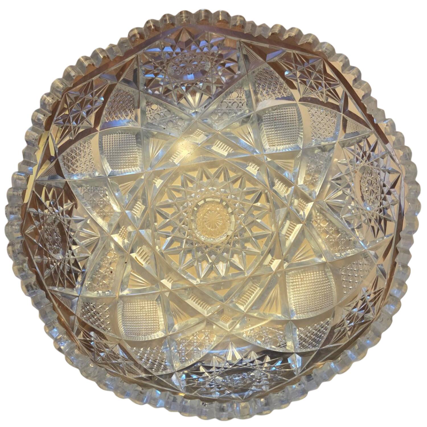 499 10" Round Serving Bowl by Imperial Glass-Ohio-1