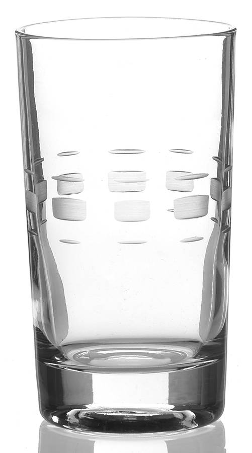 Brocade Flat Juice Glass by Javit-1
