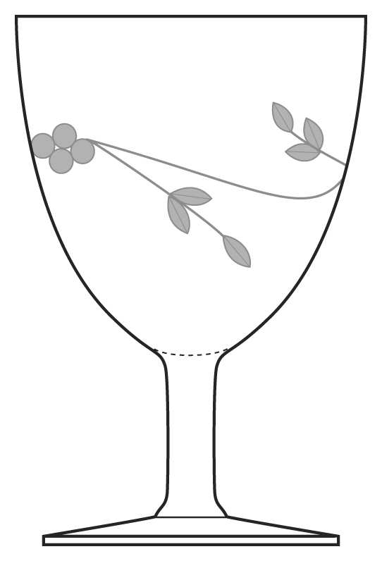 Chantilly Water Goblet by Javit-1