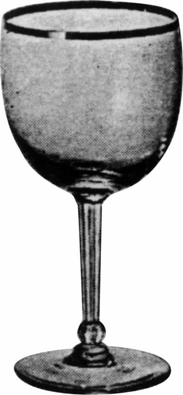 First Love Water Goblet by Javit-1