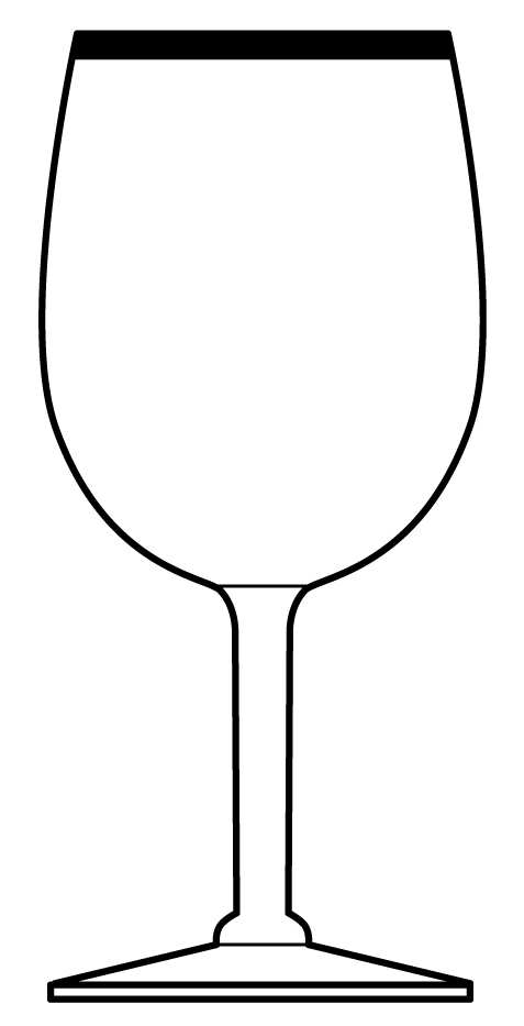 First Love Water Goblet by Javit-1