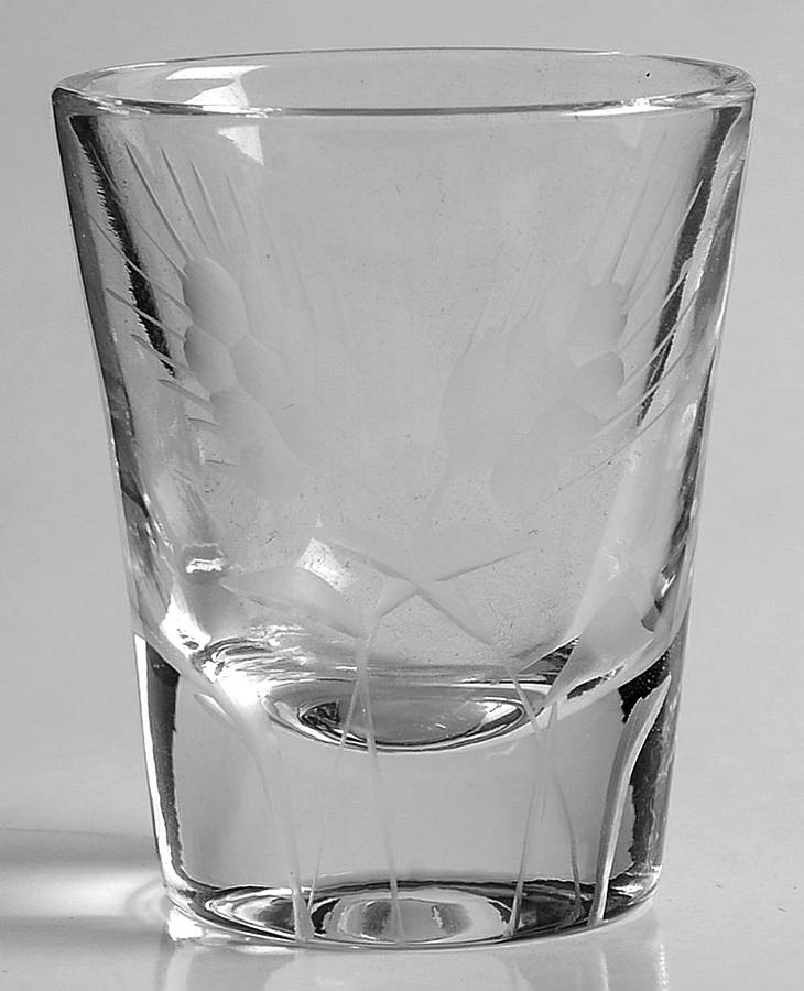 Fine Wheat Shot Glass by Javit-1