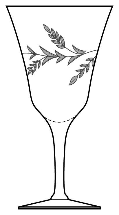 Fragrance Water Goblet by Javit-1