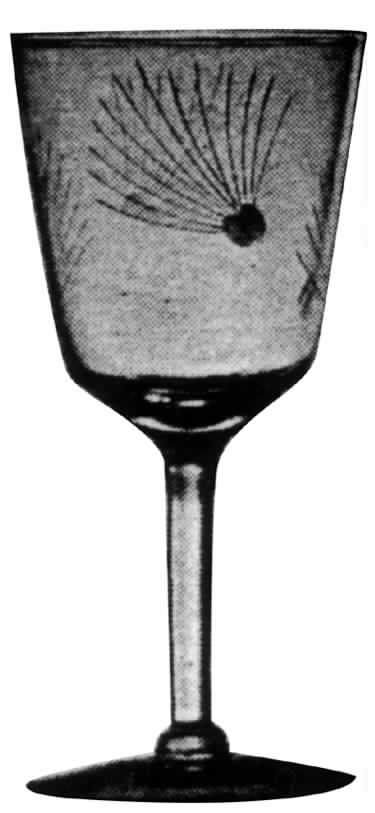 Moonbeam Water Goblet by Javit-1