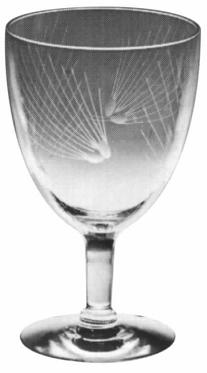 Moonbeam Water Goblet by Javit-1