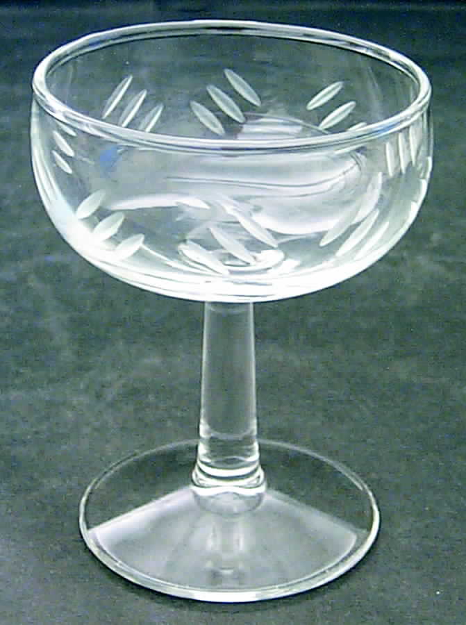 Rain (Stem #190) Champagne/Tall Sherbet by Javit-1
