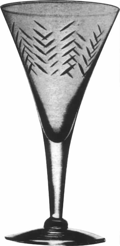 Rain (Stem #100) Water Goblet by Javit-1