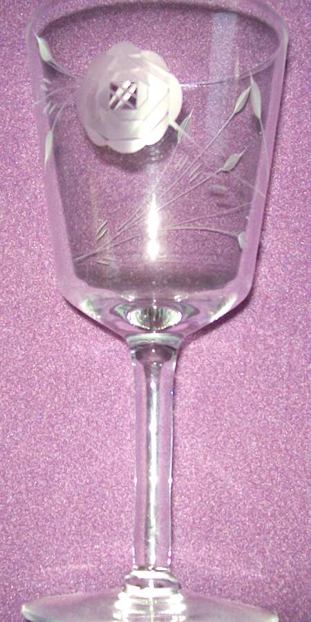 Rose Water Goblet by Javit-1