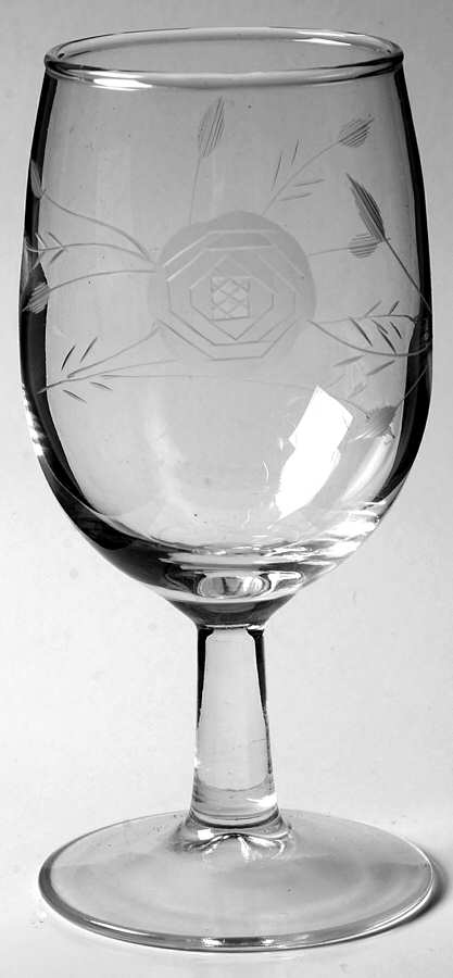 Rose Wine Glass by Javit-1