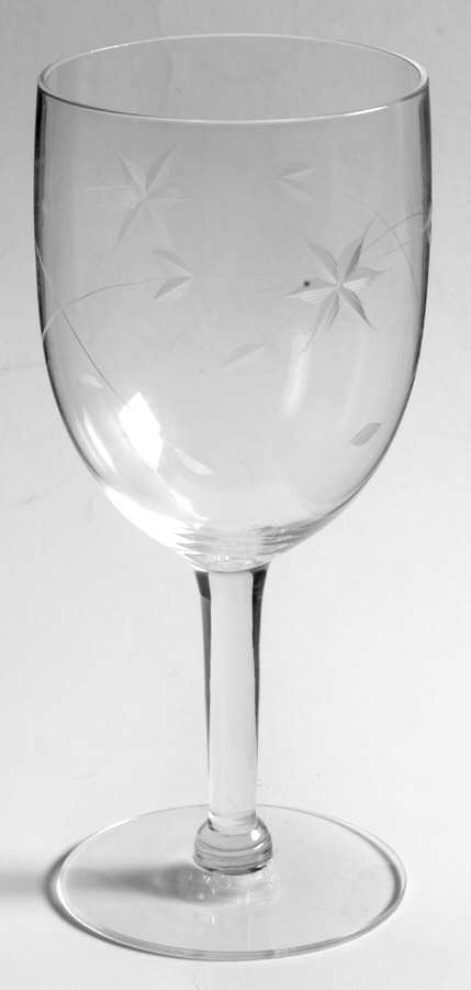 Starflower (Stem #150) Water Goblet by Javit-1
