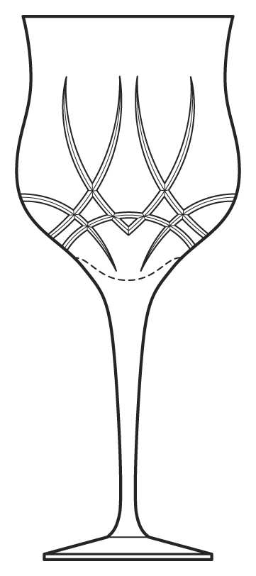 Celebration Water Goblet by Svend Jensen-1