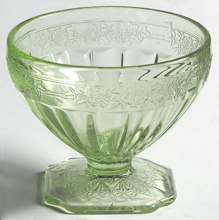 Adam Green Champagne/Tall Sherbet by Jeannette-1