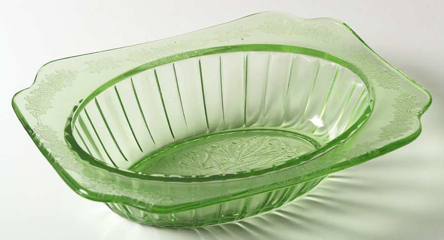 Adam Green Oval Bowl by Jeannette-1