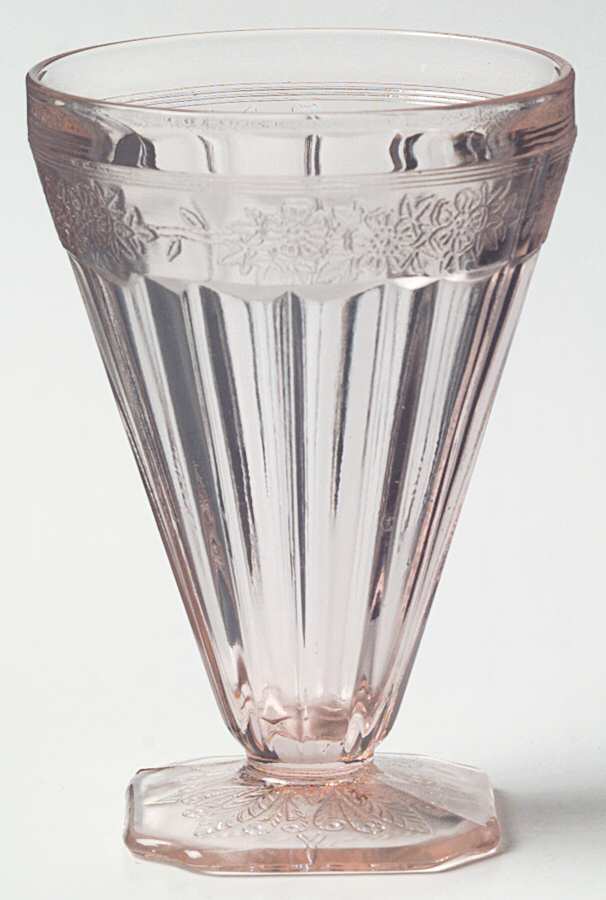 Adam Pink 7 Oz Footed Tumbler by Jeannette-1