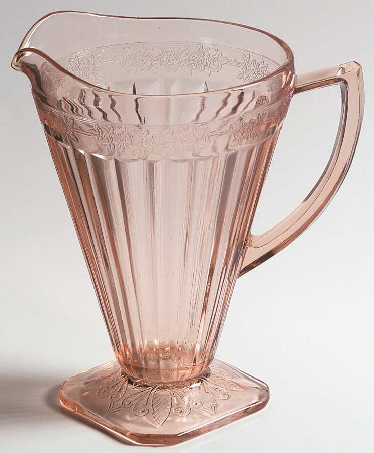Adam Pink 32 Oz Pitcher by Jeannette-1