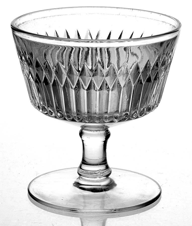 Anniversary Clear Champagne/Tall Sherbet by Jeannette-1