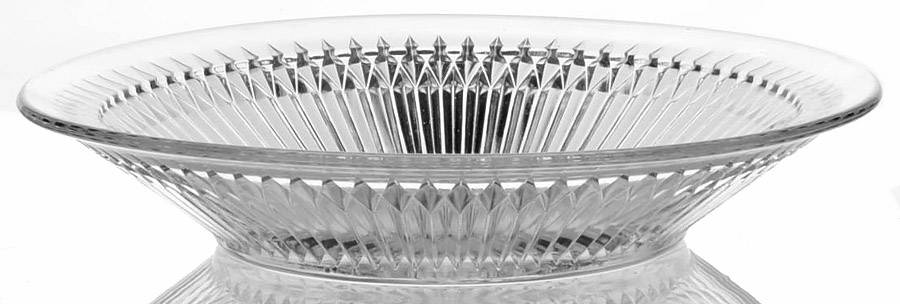 Anniversary Clear Rim Soup Bowl by Jeannette-1