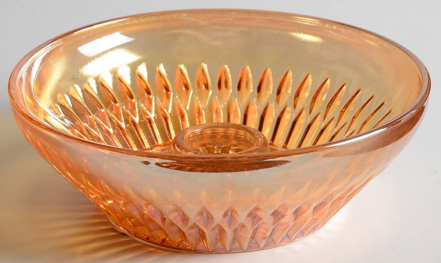 Anniversary Iridescent Single Light Candlestick by Jeannette-1