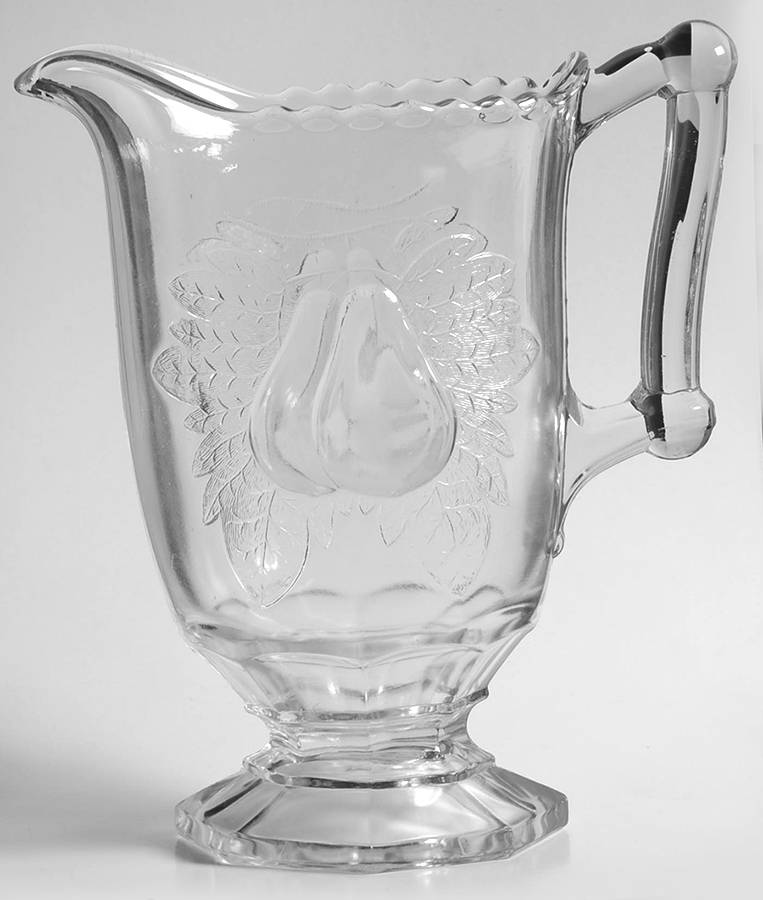 Baltimore Pear Clear 42 Oz Pitcher by Jeannette-1
