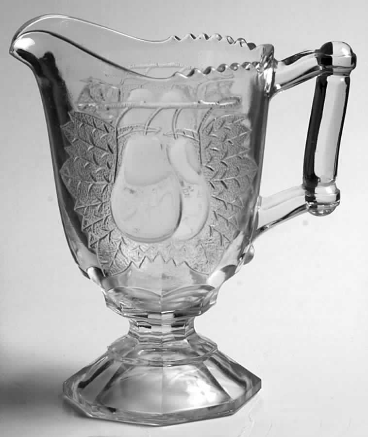 Baltimore Pear Clear Creamer by Jeannette-1