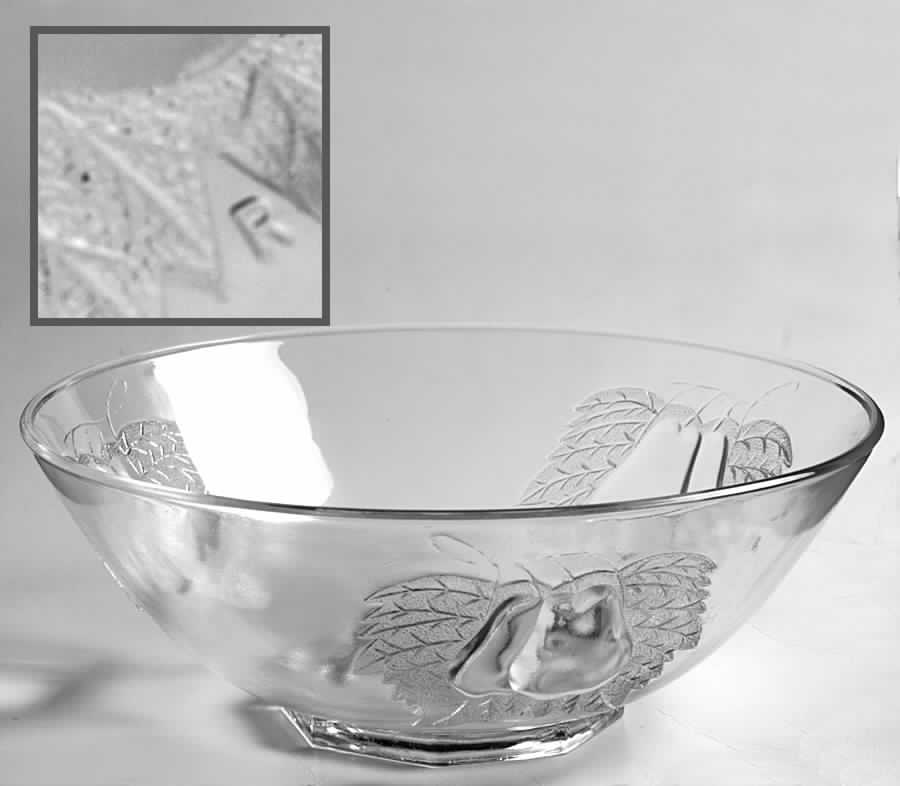 Baltimore Pear Clear Chip Bowl Only by Jeannette-1