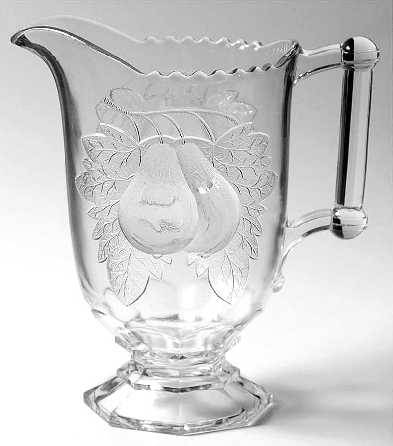 Baltimore Pear Clear 36 Oz Pitcher by Jeannette-1