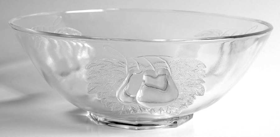 Baltimore Pear Clear Salad Bowl by Jeannette-1