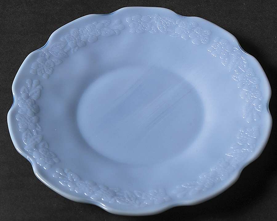 Cherry Blossom Delphite Bread & Butter Plate by Jeannette-1