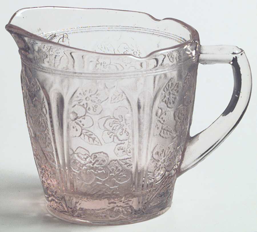 Cherry Blossom Pink Child's Creamer by Jeannette-1