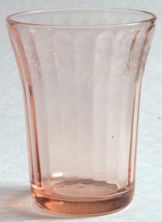 Cherry Blossom Pink 4 Oz Flat Tumbler by Jeannette-1