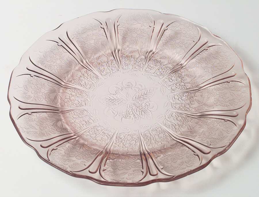 Cherry Blossom Pink Dinner Plate by Jeannette-1