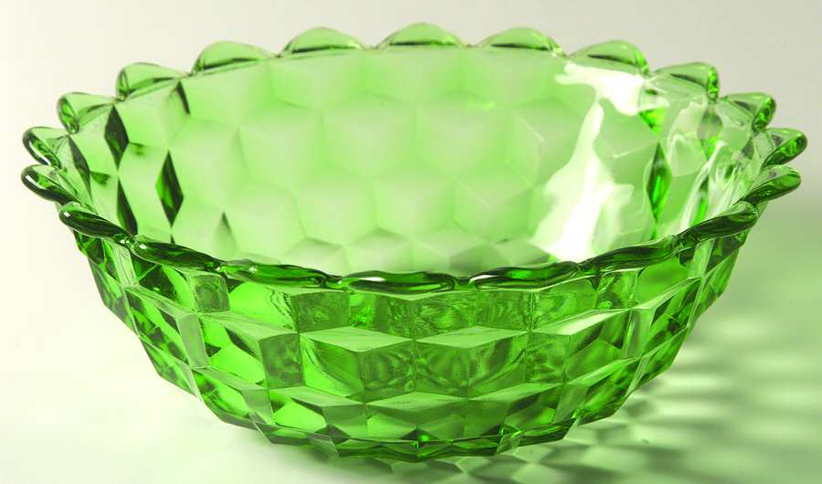 Cube Green 7" Salad Bowl by Jeannette-1