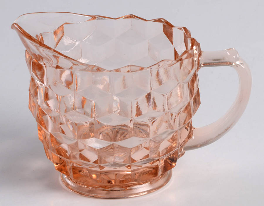 Cube Pink Creamer by Jeannette-1