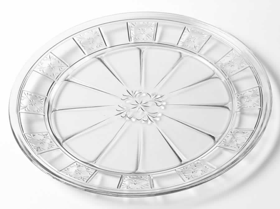 Doric Delphite Dinner Plate by Jeannette-1