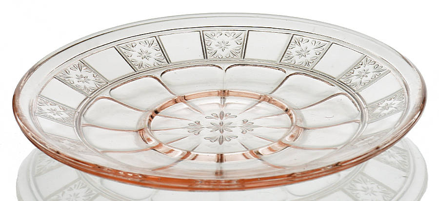 Doric Pink Saucer Only by Jeannette-1