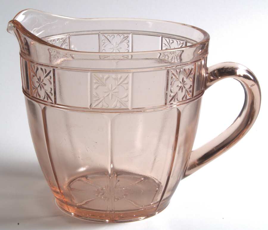 Doric Pink 32 Oz Pitcher by Jeannette-1