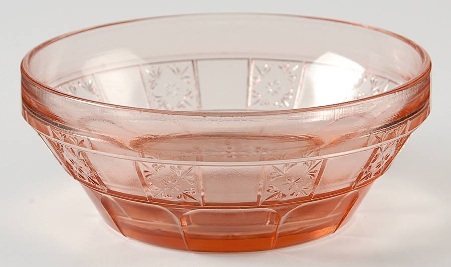 Doric Pink Cereal Bowl by Jeannette-1