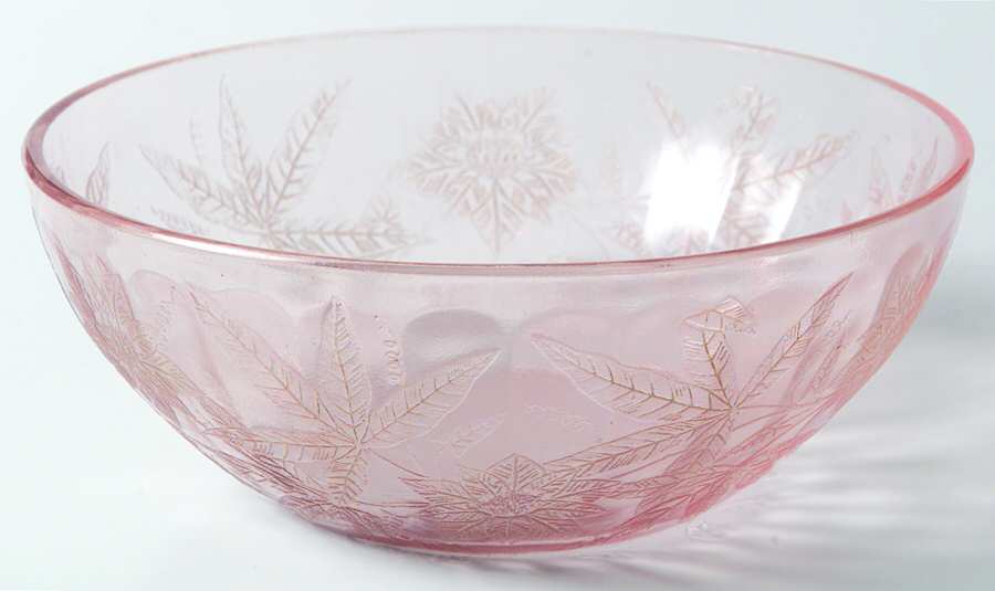Floral Pink 7" Salad Bowl by Jeannette-1
